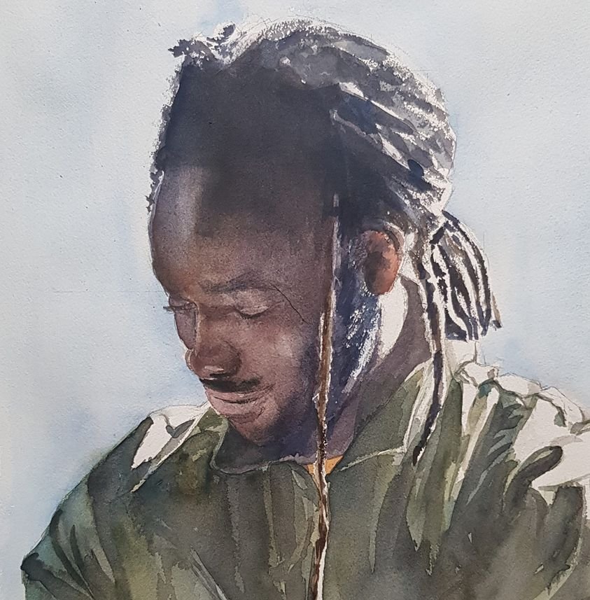 DYSW Excellence Award 2022/Nominee: Agnes Geets - Belgium - DoYouSpeakWatercolor Award 2022