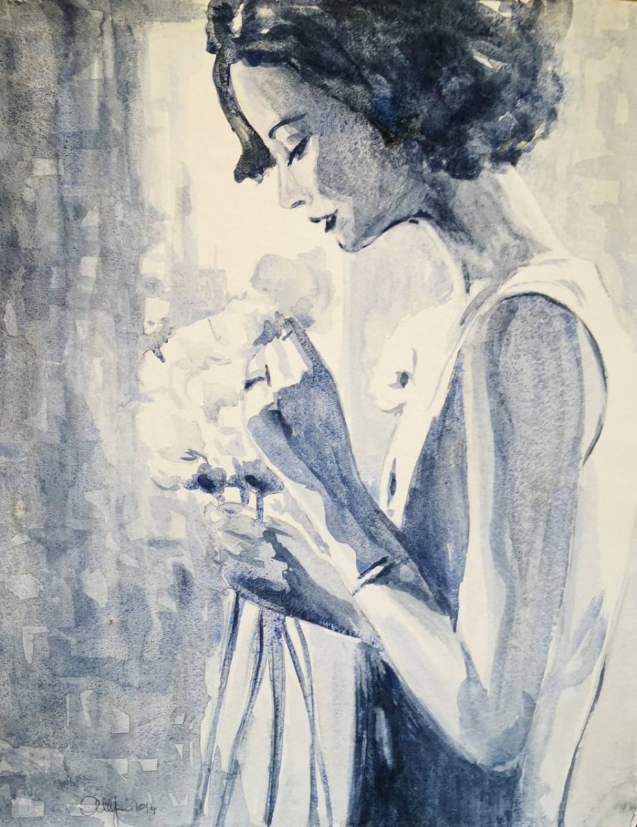 Winner DYSW Watercolor Activist Special Award 2022: Anna Massinissa - Italy - DoYouSpeakWatercolor Award 2022