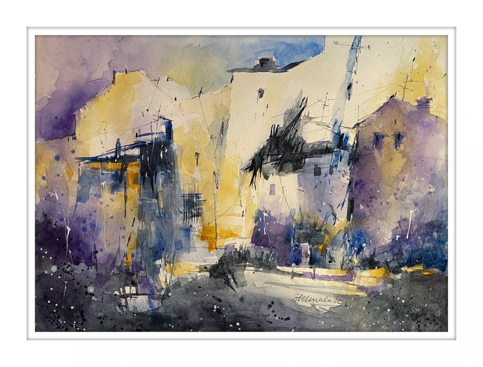 Winner DYSW Unique Style Award 2022: Halina Stelmach Szymanski - Austria - DoYouSpeakWatercolor Award 2022