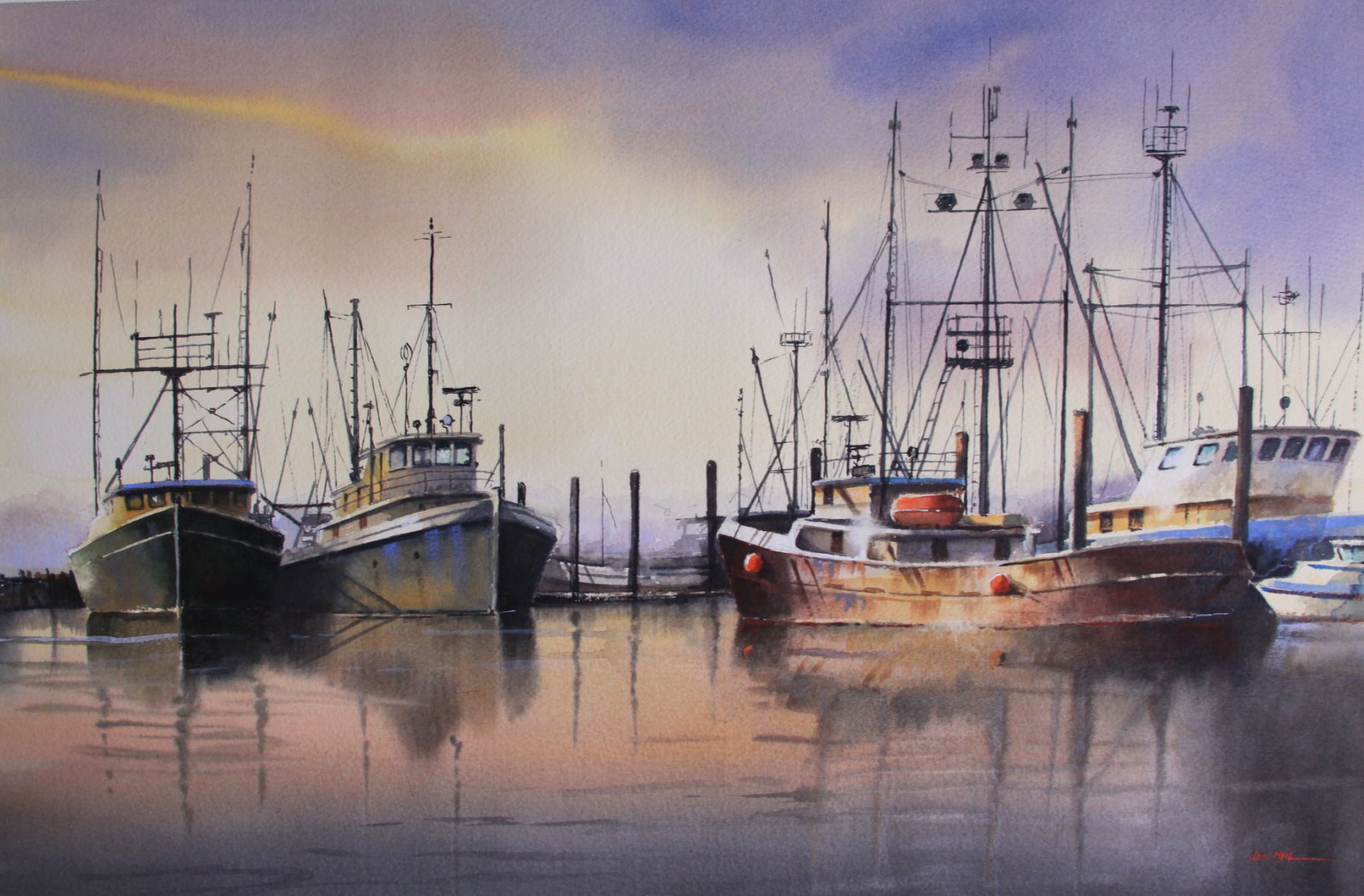 DYSW Excellence Award 2022/Nominee: Jan Min - Netherlands - DoYouSpeakWatercolor Award 2022