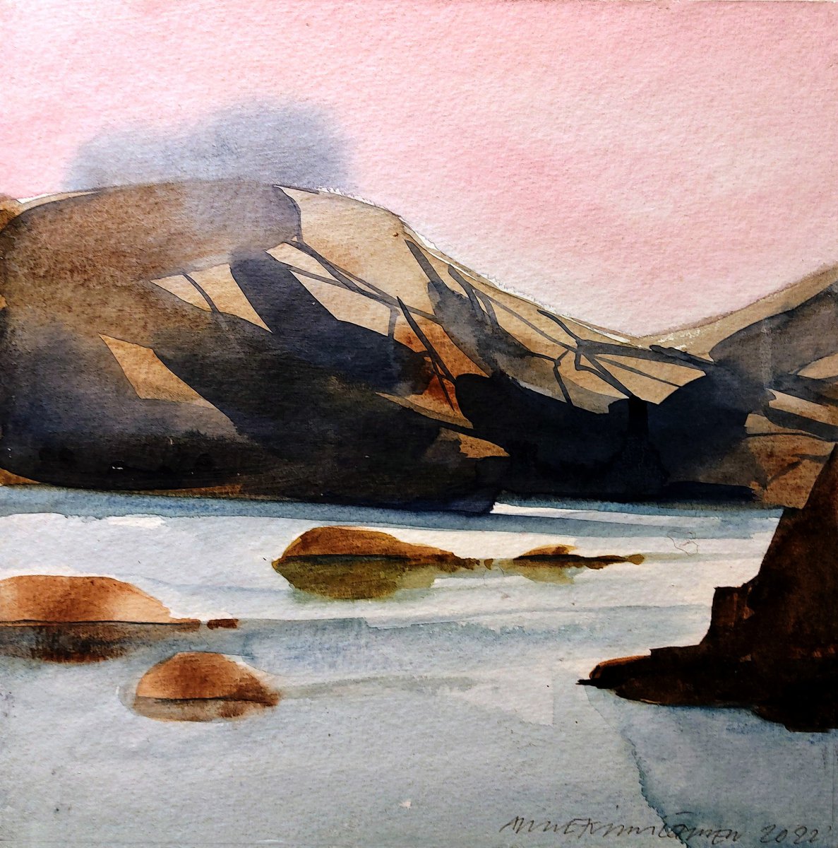 DYSW Unique Style Award 2022/Nominee: Anne Kimiläinen - Finland - DoYouSpeakWatercolor Award 2022
