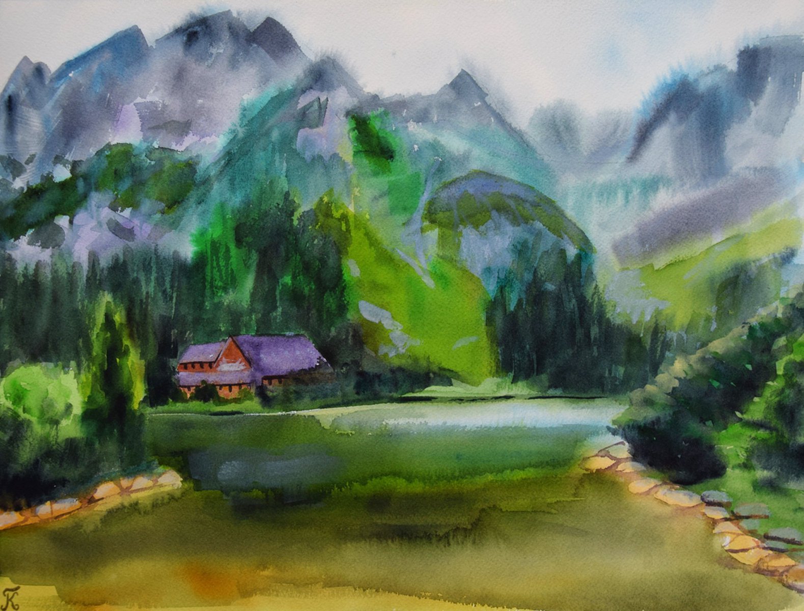 DYSW Young Talent Award 2022/Nominee: Kate Grishakova - Slovakia - DoYouSpeakWatercolor Award 2022