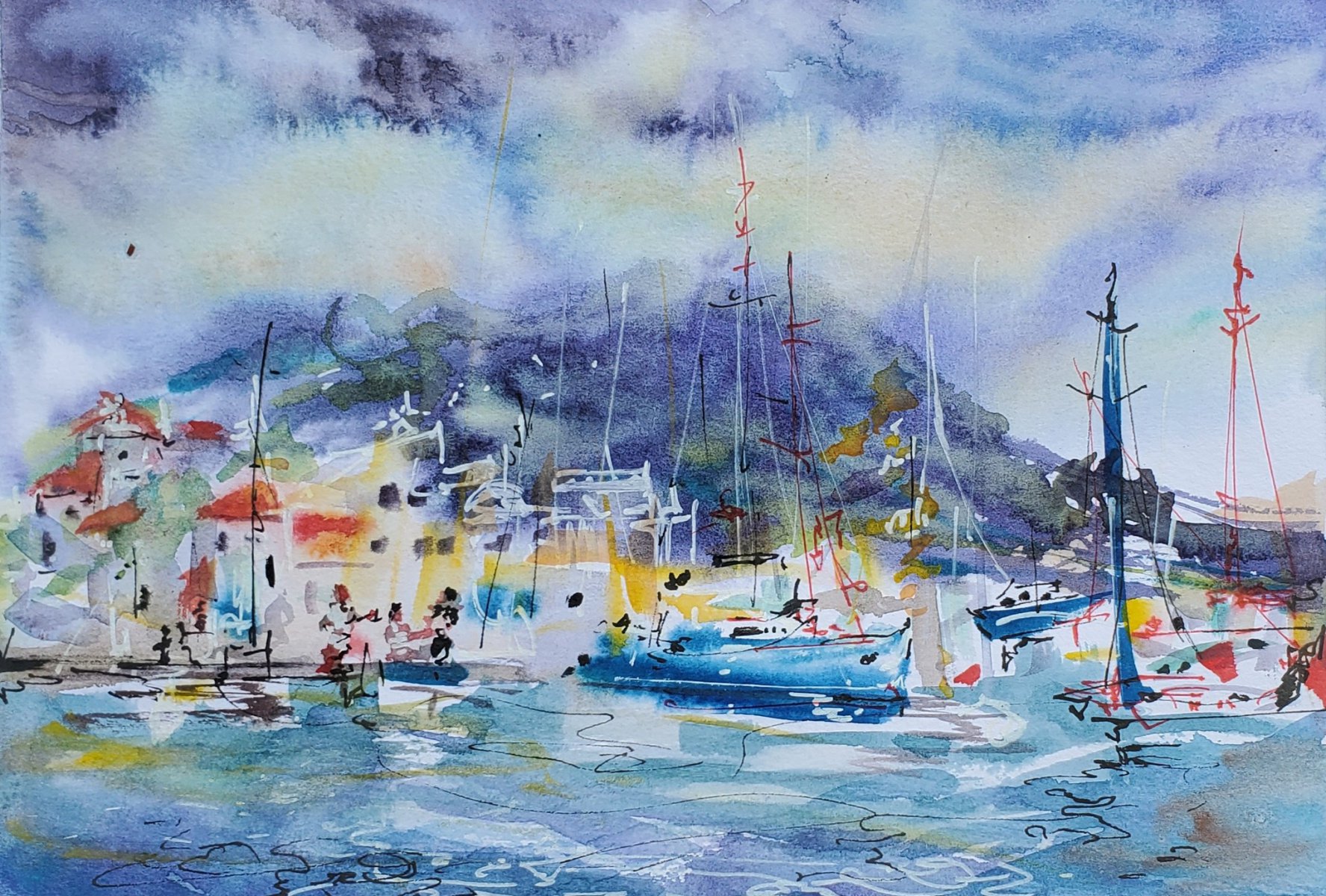 DYSW Unique Style Award 2022/Nominee: Olha Varnali - Ukraine / Azores - DoYouSpeakWatercolor Award 2022