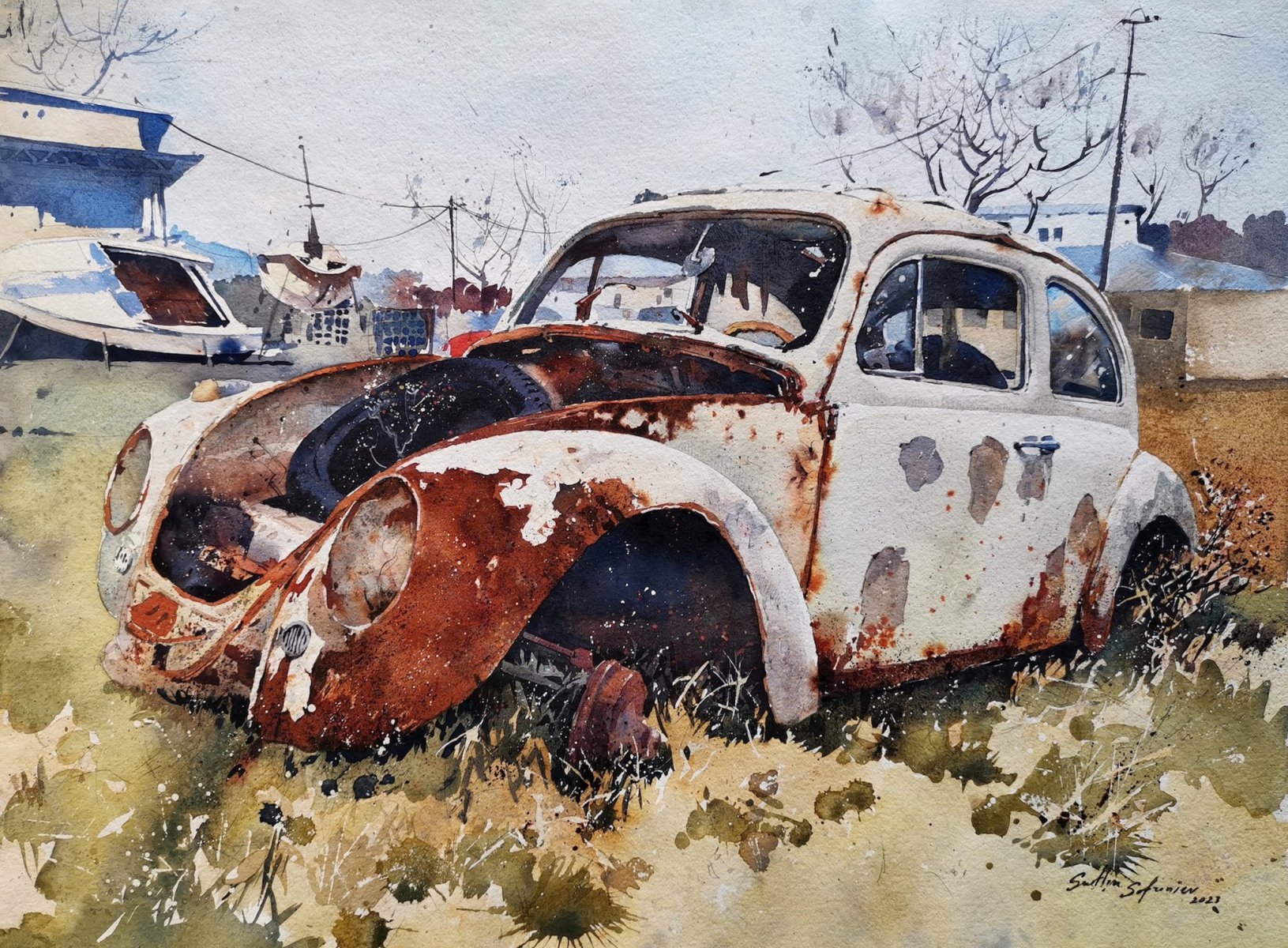 Honorable Mentions: Svetlin Sofroniev, Bulgaria - DoYouSpeakWatercolor?