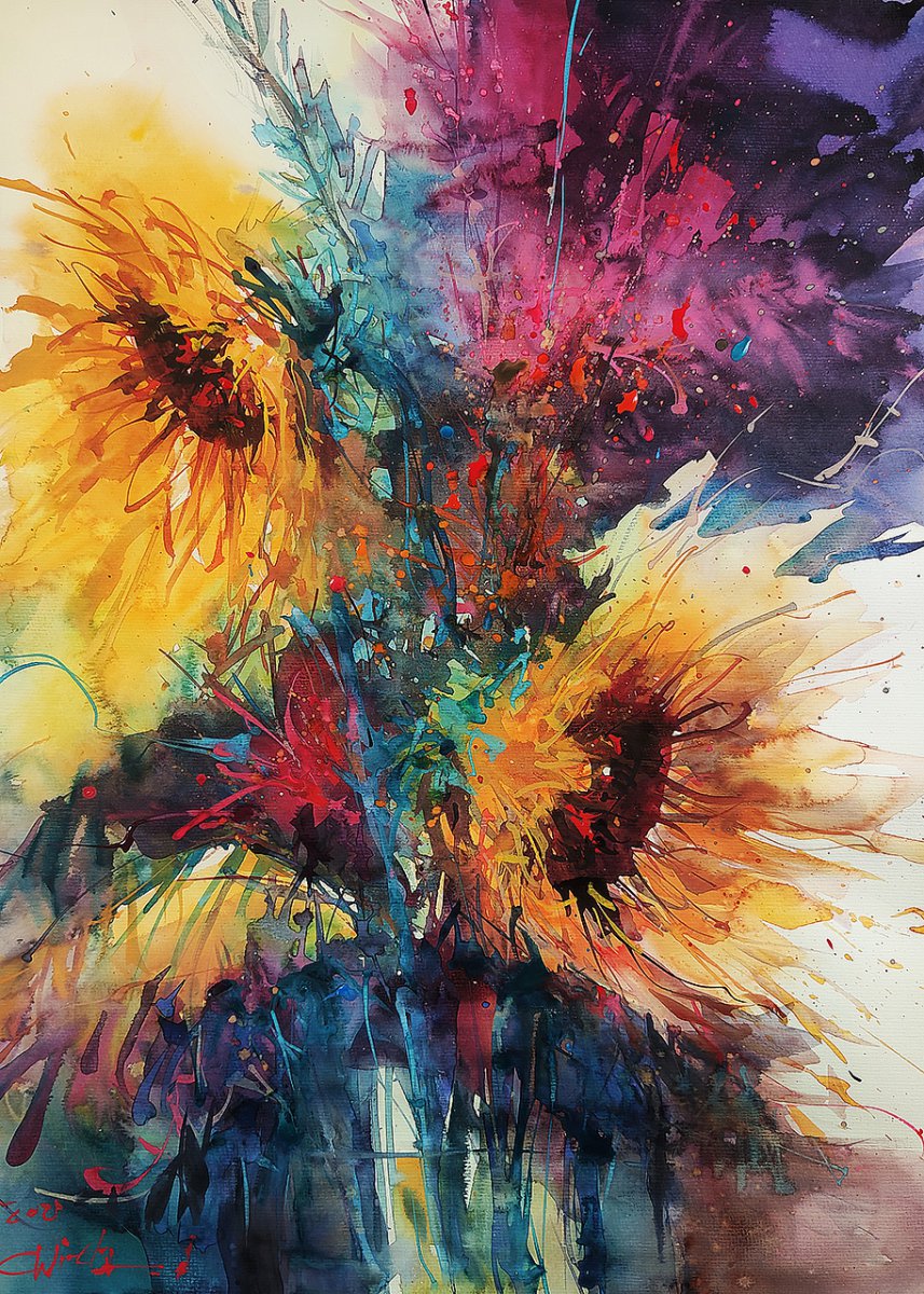 Autumn Sunflowers - #floralexpression 164 - Carsten Wieland