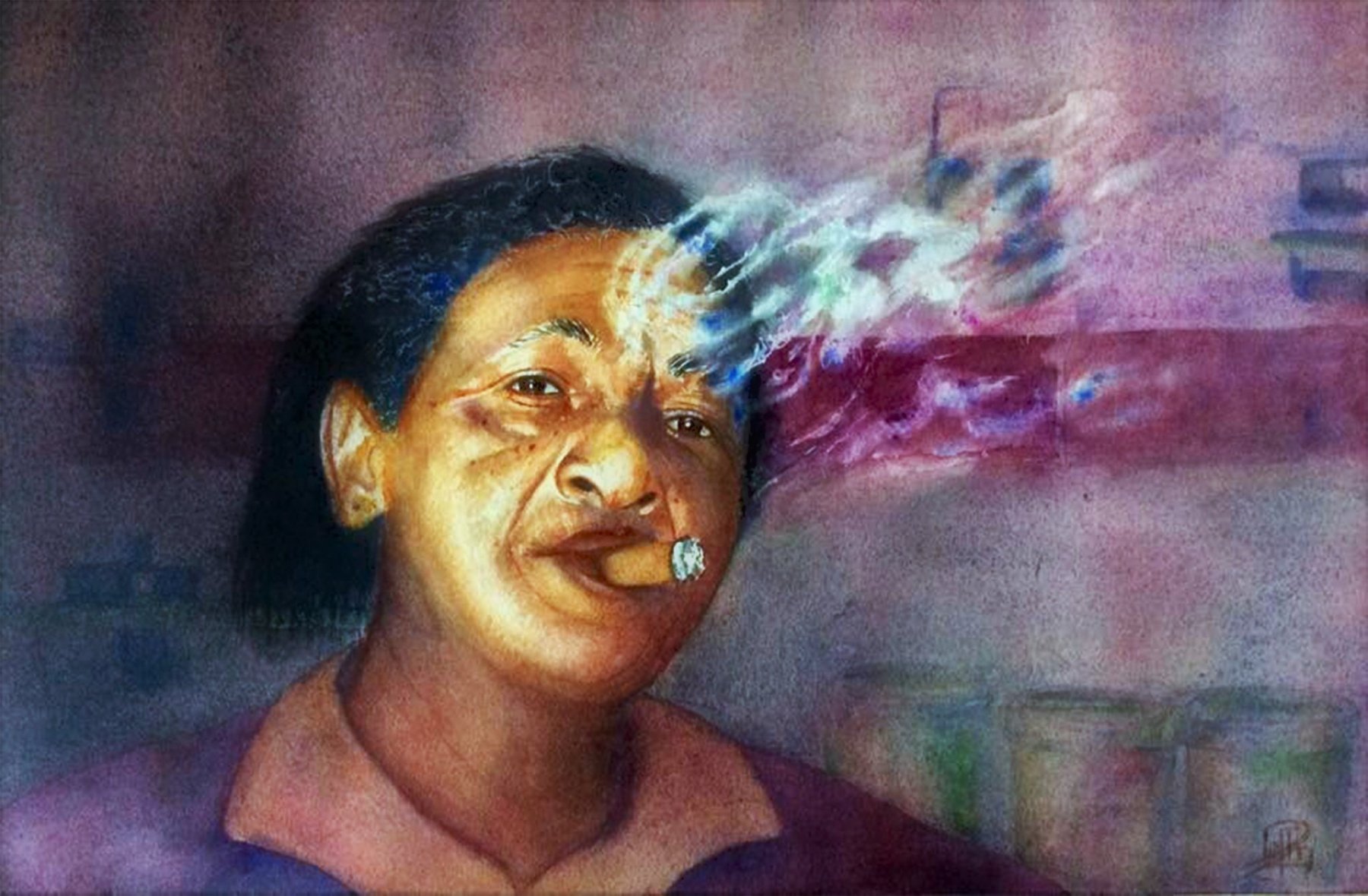 DYSW Excellence Award 2022/Nominee: Ingrid Lefevre - Belgium - DoYouSpeakWatercolor Award 2022