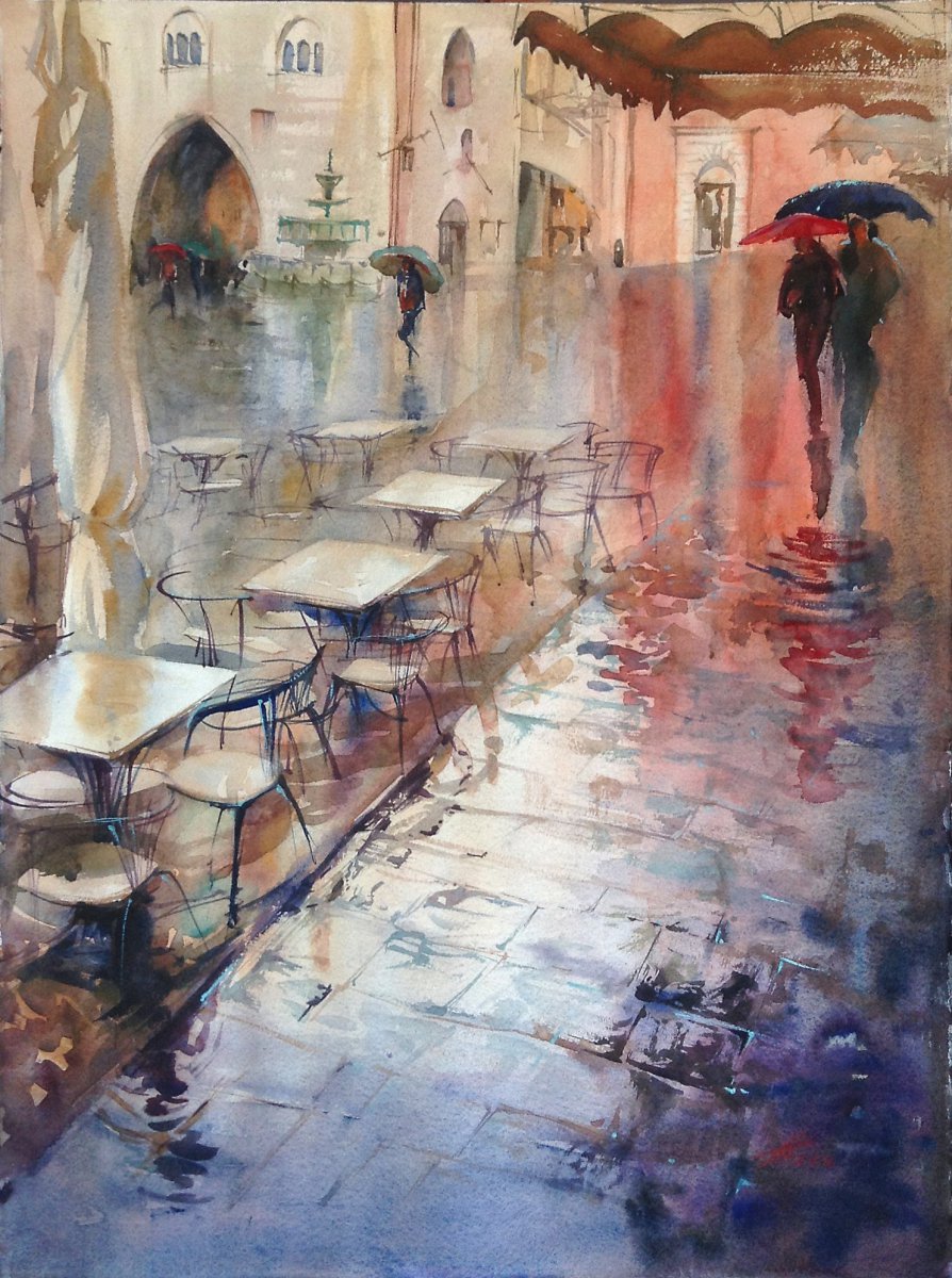 Winner DYSW Watercolor Activist Special Award 2022: Victoria Grigorieva - Ukraine - DoYouSpeakWatercolor Award 2022