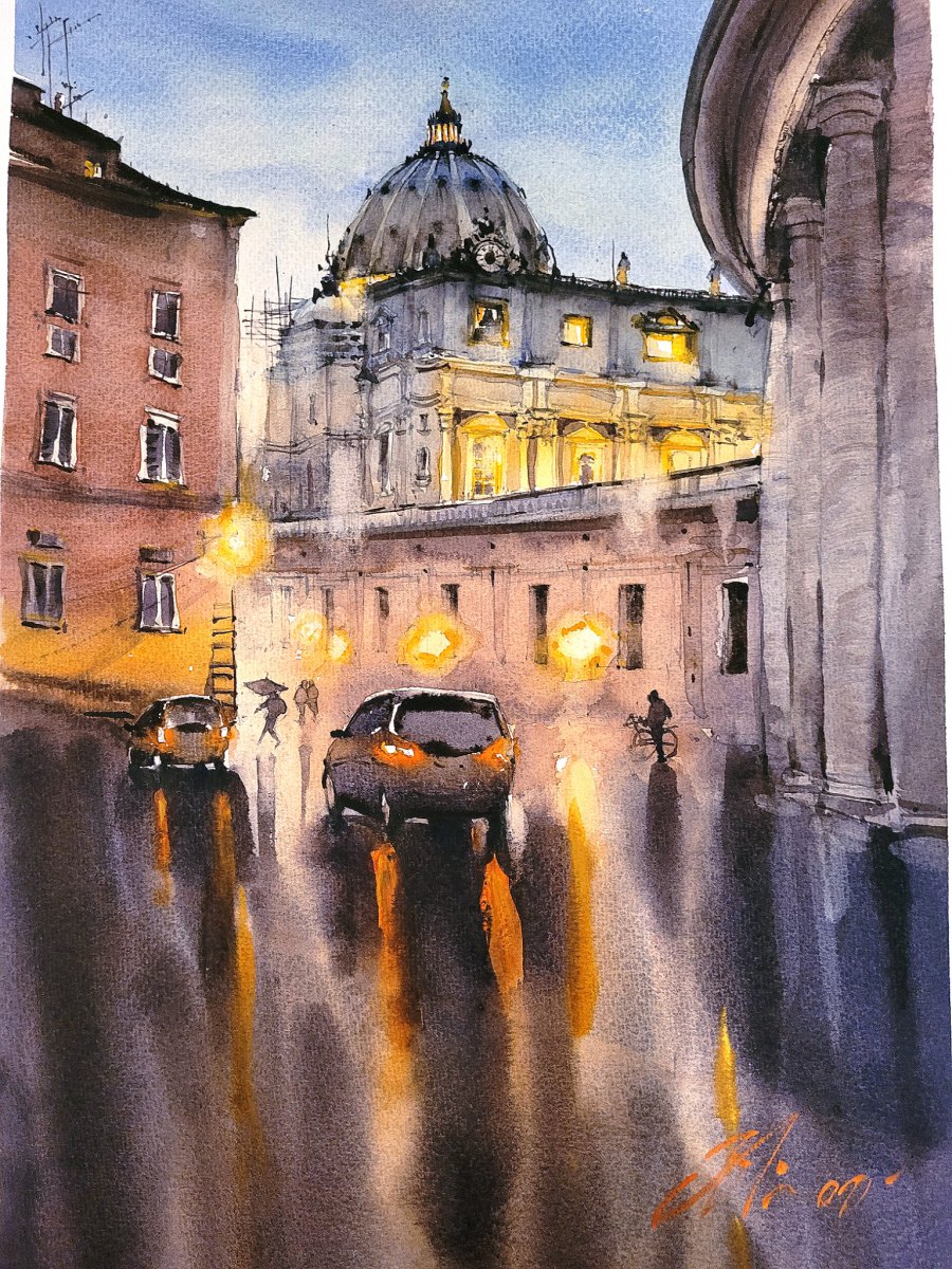 DYSW Young Talent Award 2022/Nominee: Timo Bechert - Germany - DoYouSpeakWatercolor Award 2022