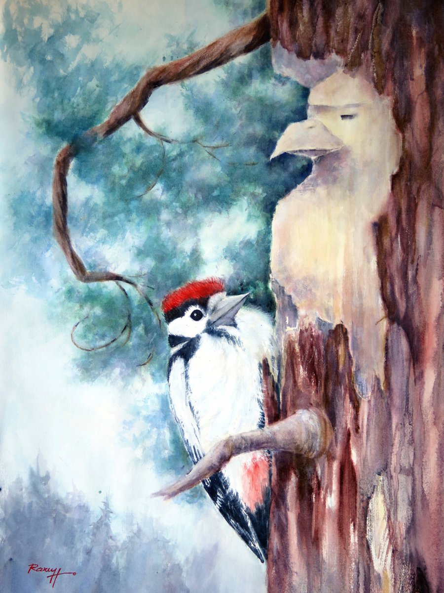 DYSW Unique Style Award 2022/Nominee: Raxu Helminen - Finland - DoYouSpeakWatercolor Award 2022