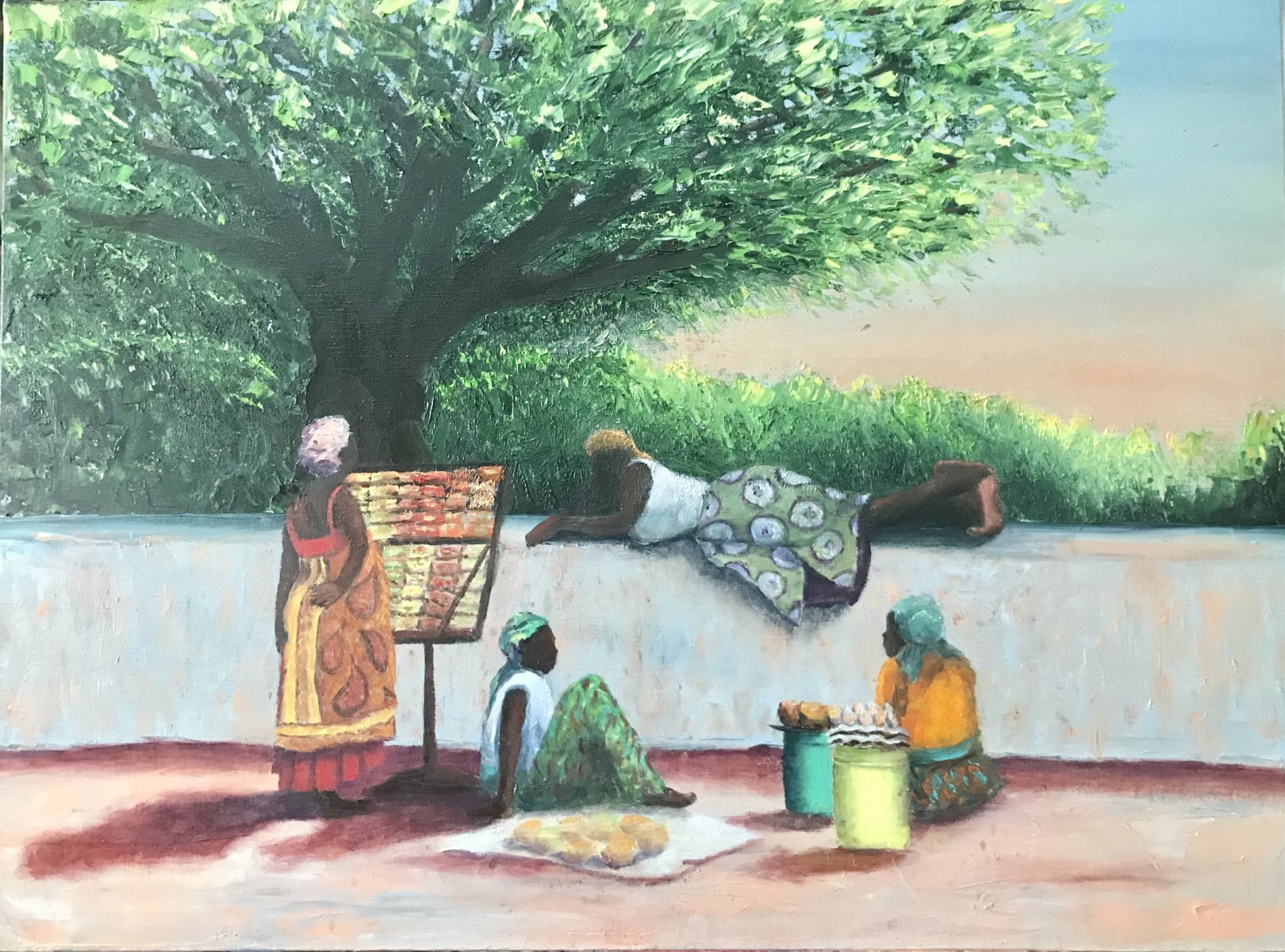 Chatting and Shopping - Ilha de Moçambique - Laurence Blanchard