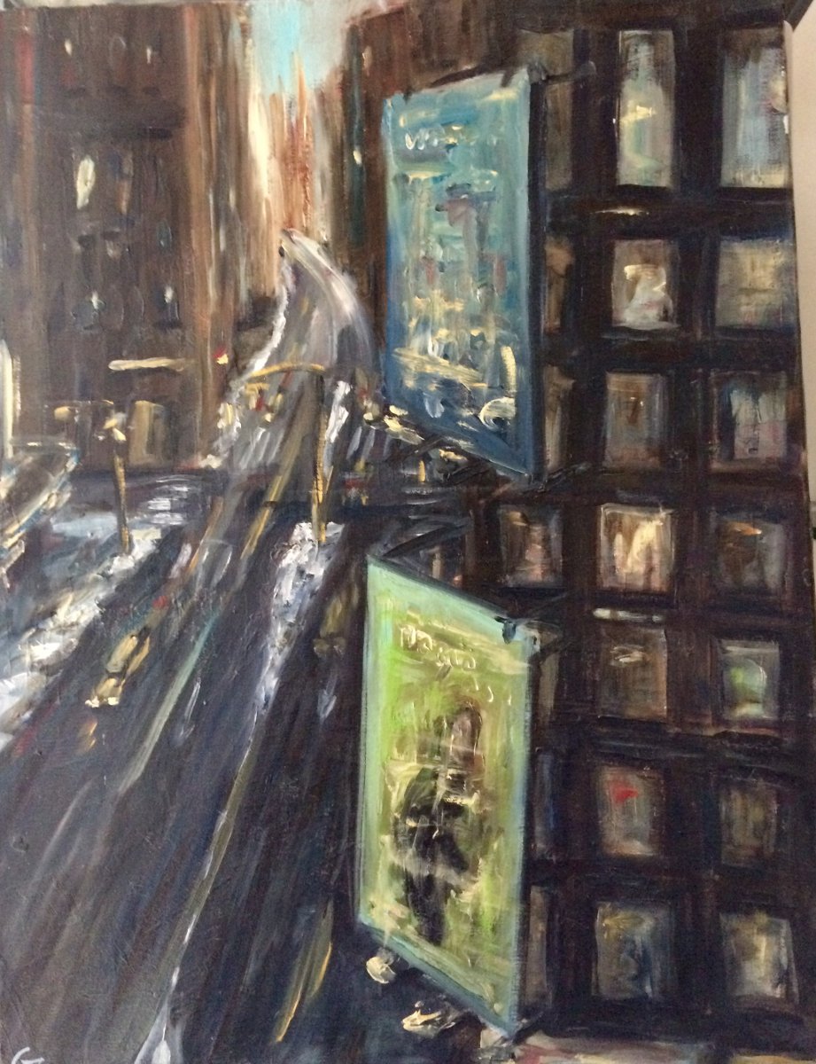 Late afternoon  Broadway - New York - Laurence Blanchard