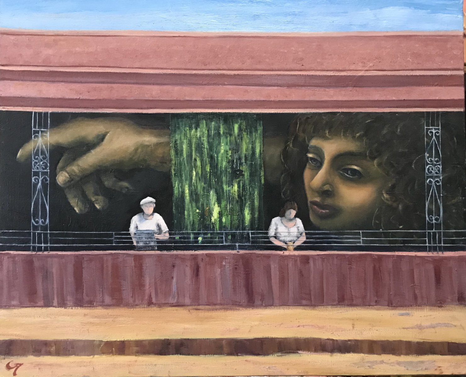 At a bar in Fitzroy  - Melbourne - Australia - Laurence Blanchard