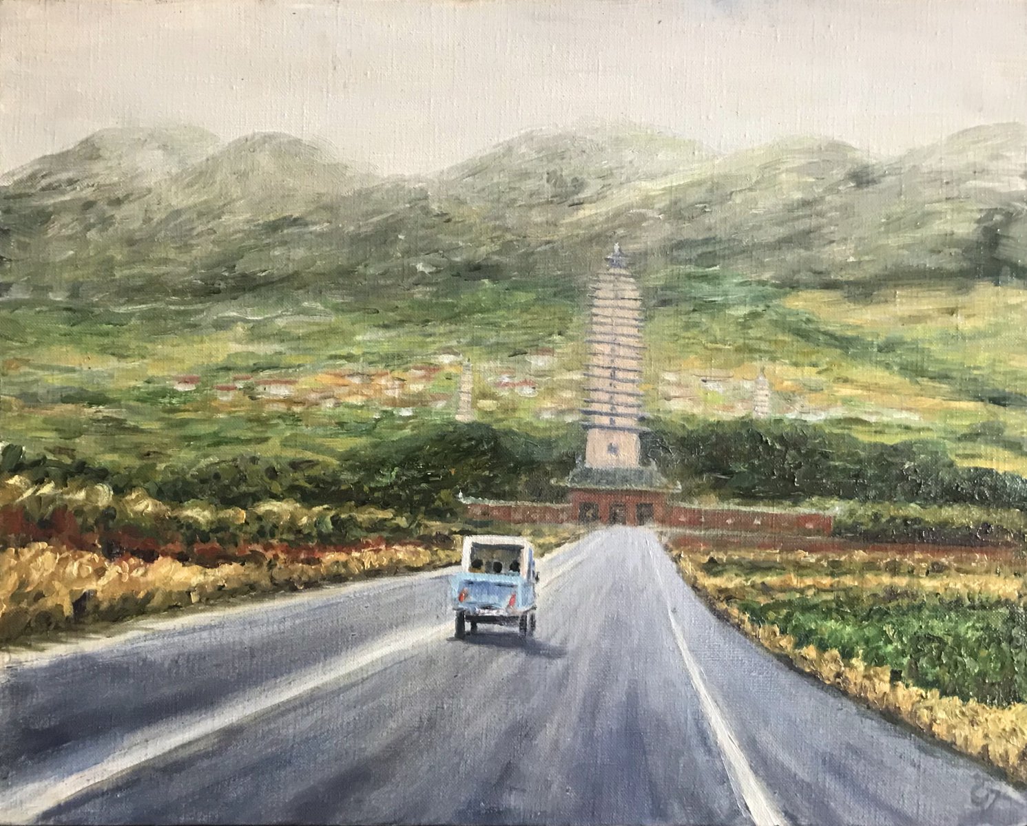 On the way to the temples - Dali - China - Laurence Blanchard