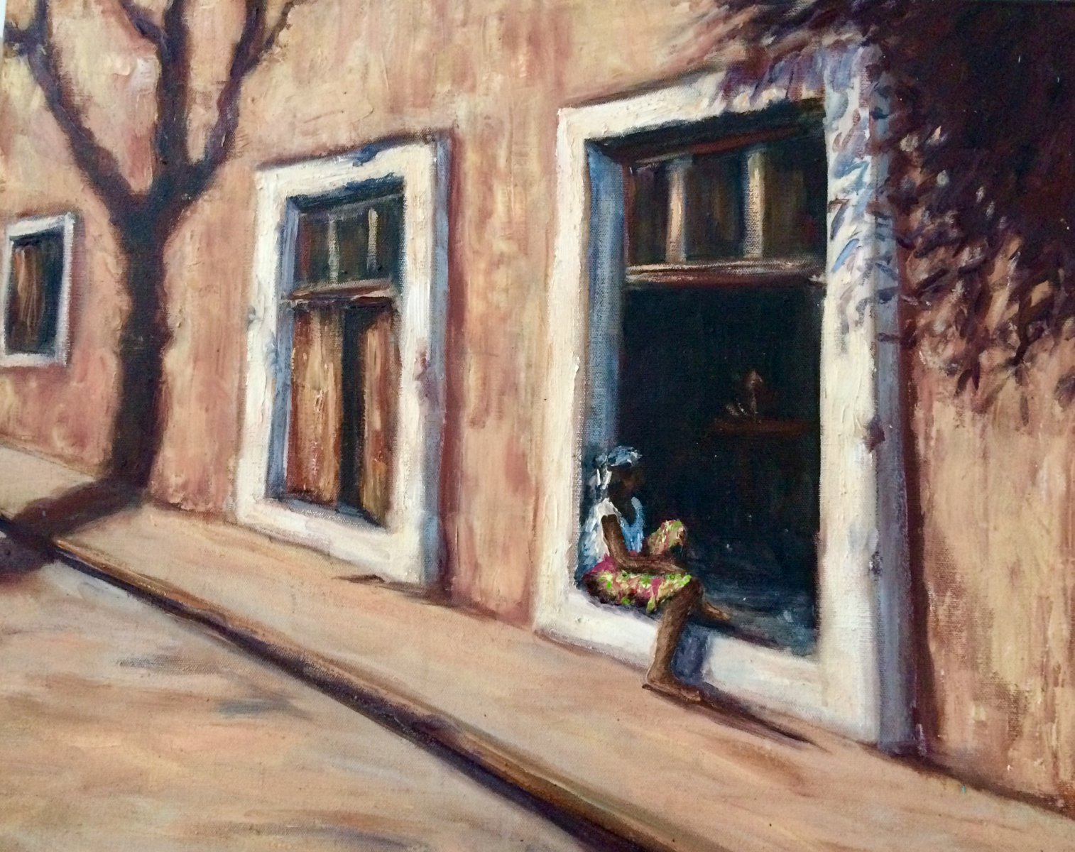 Woman at the door - Ilha de Mozambique - Laurence Blanchard