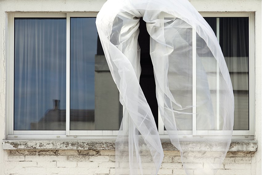 Veil in the wind no 2, Voiles aux vent no 2 - Niloufar BANISADR