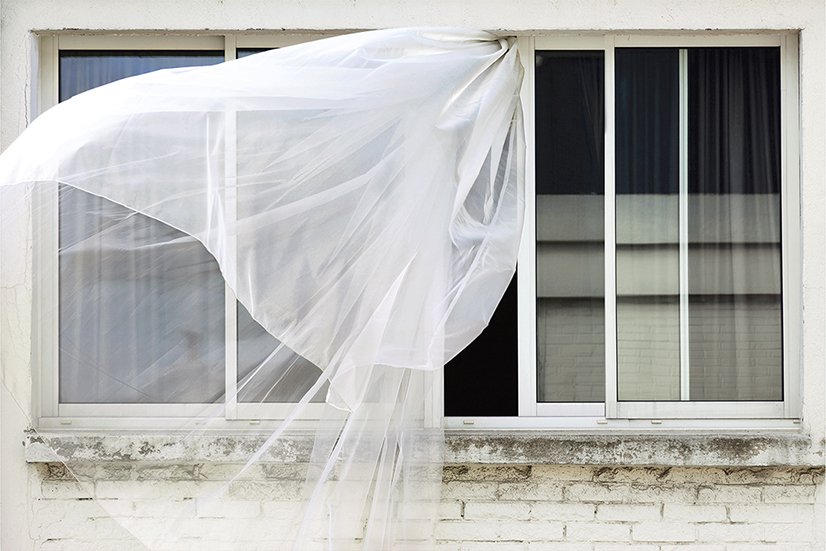 Veil in the wind  no 4- Voiles aux vent no 4 - Niloufar BANISADR