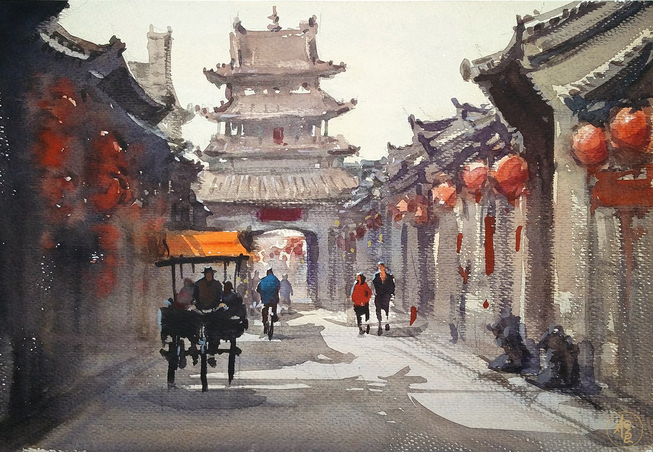 Ancient city - Zhang Xueping