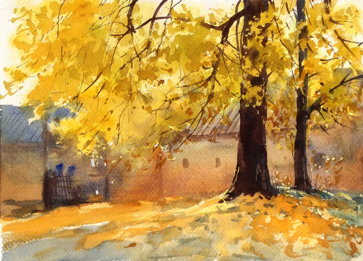 Golden fall - Zhang Xueping