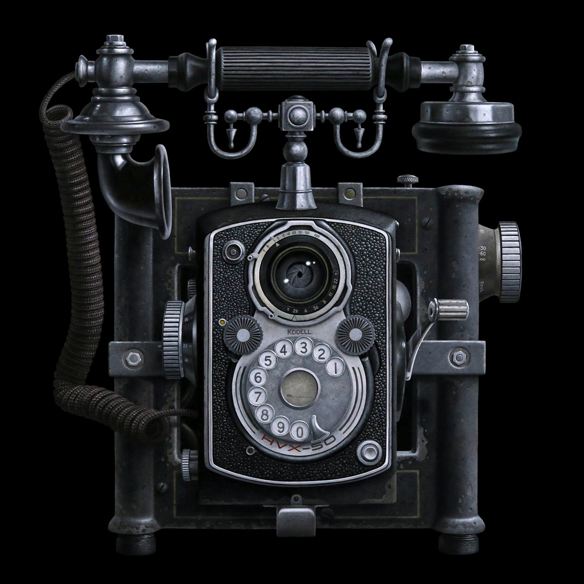 Antiquephone and camera - Jeff Bartels