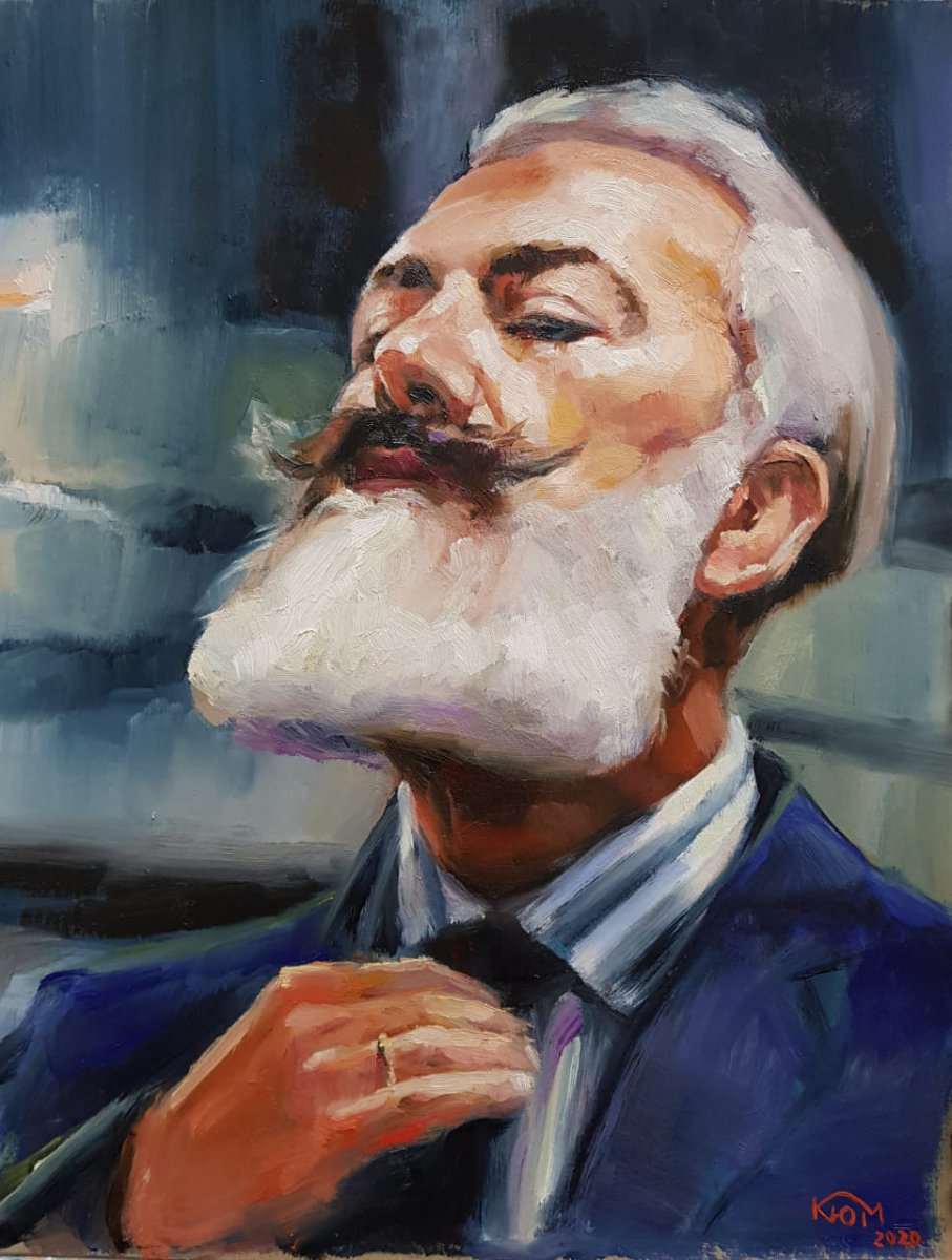 Portrait of Vincenzo Di Luca - Yulia Krinitchina