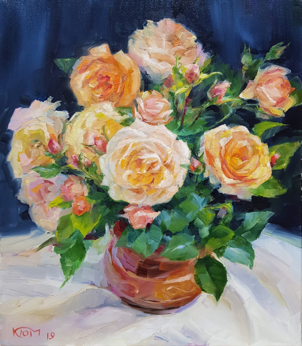 Mom's flowers - Yulia Krinitchina