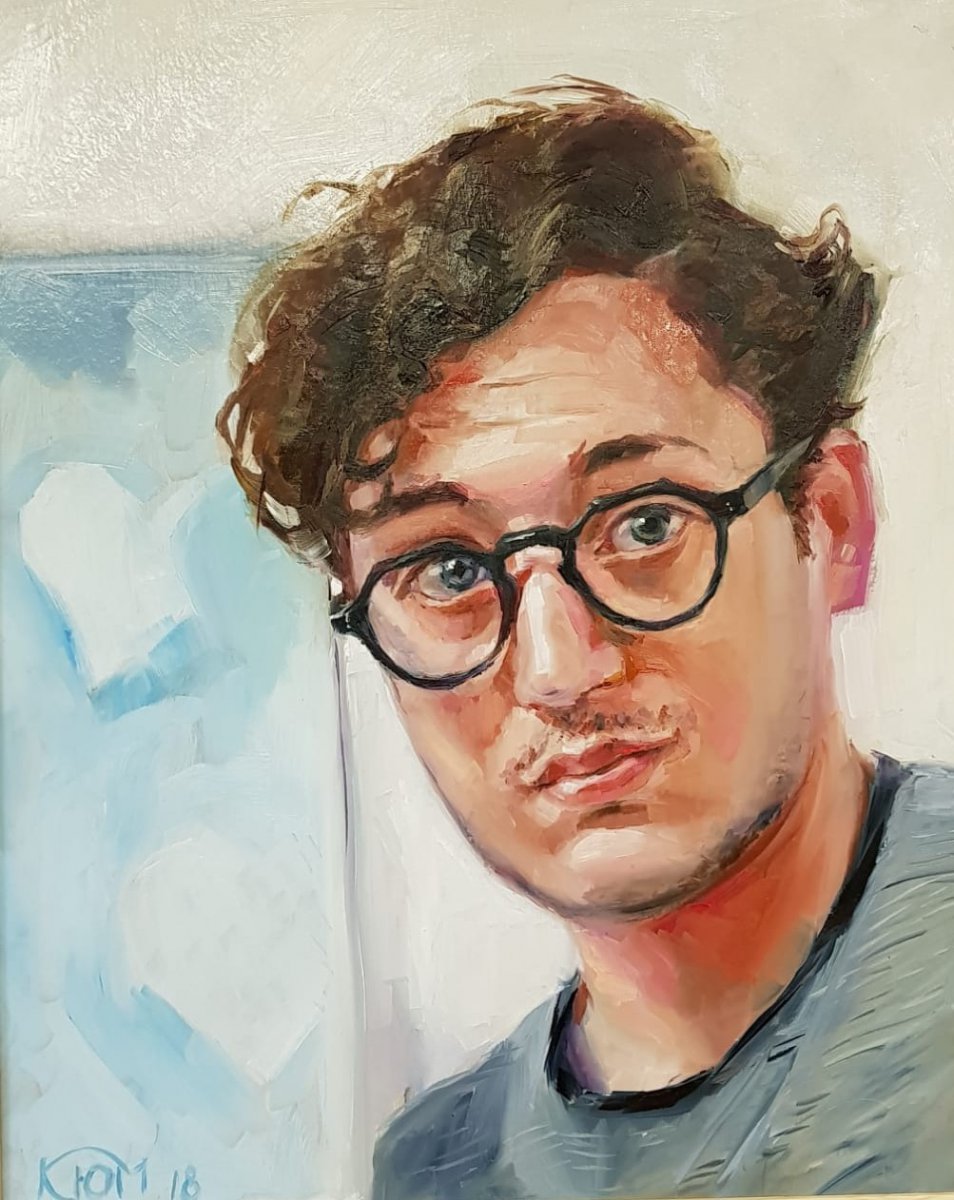 Portrait of artist - Yulia Krinitchina