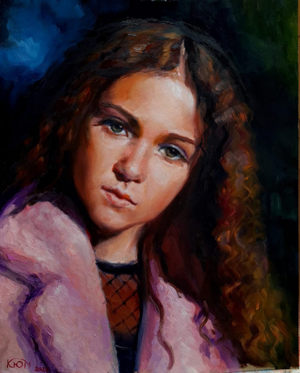 Portrait of Alisa Masluk - Yulia Krinitchina