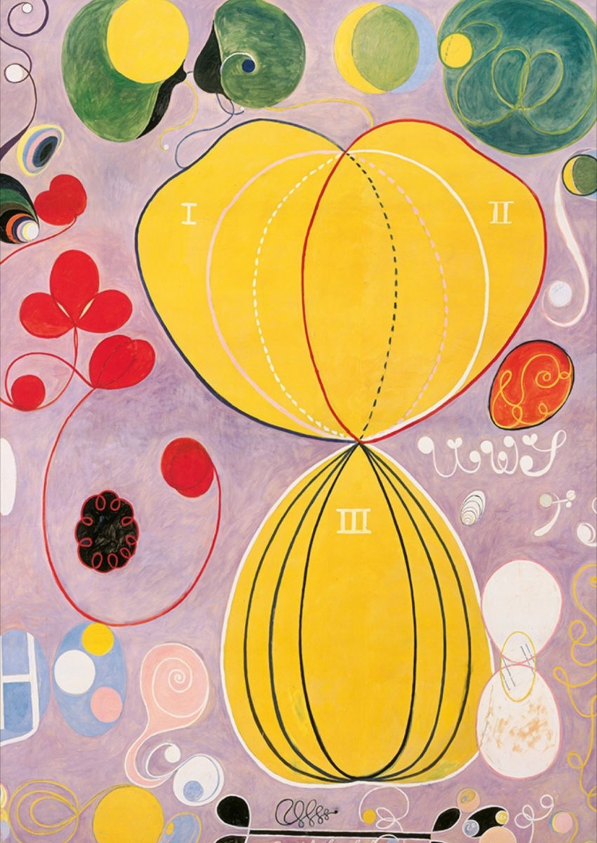 Hilma Af Klint - The Ten Largest, No. 7, Adulthood