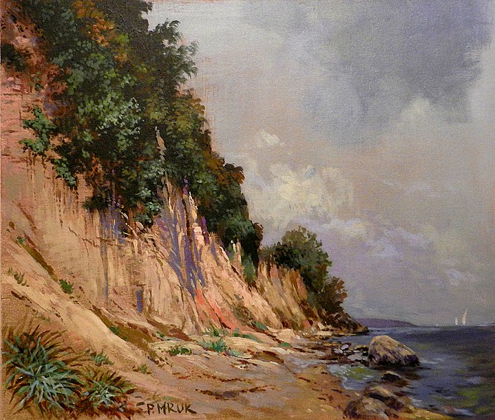 Baltic coast. Gdynia Orłowo - Piotr Mruk Łysienko