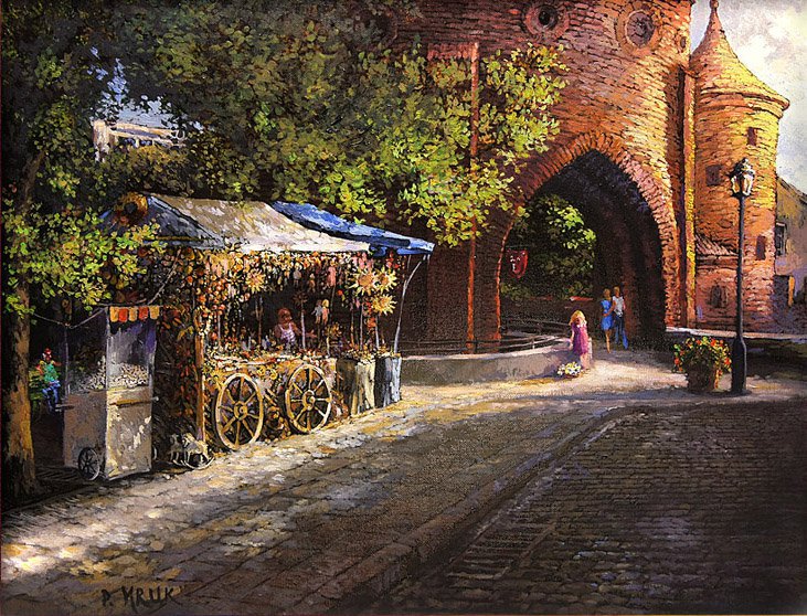 Warsaw, the Old Town, the Barbican - Piotr Mruk Łysienko