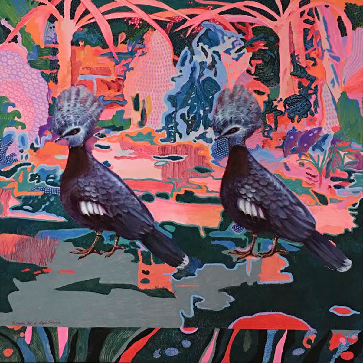  12. Crowned pigeons - Tatiana An
