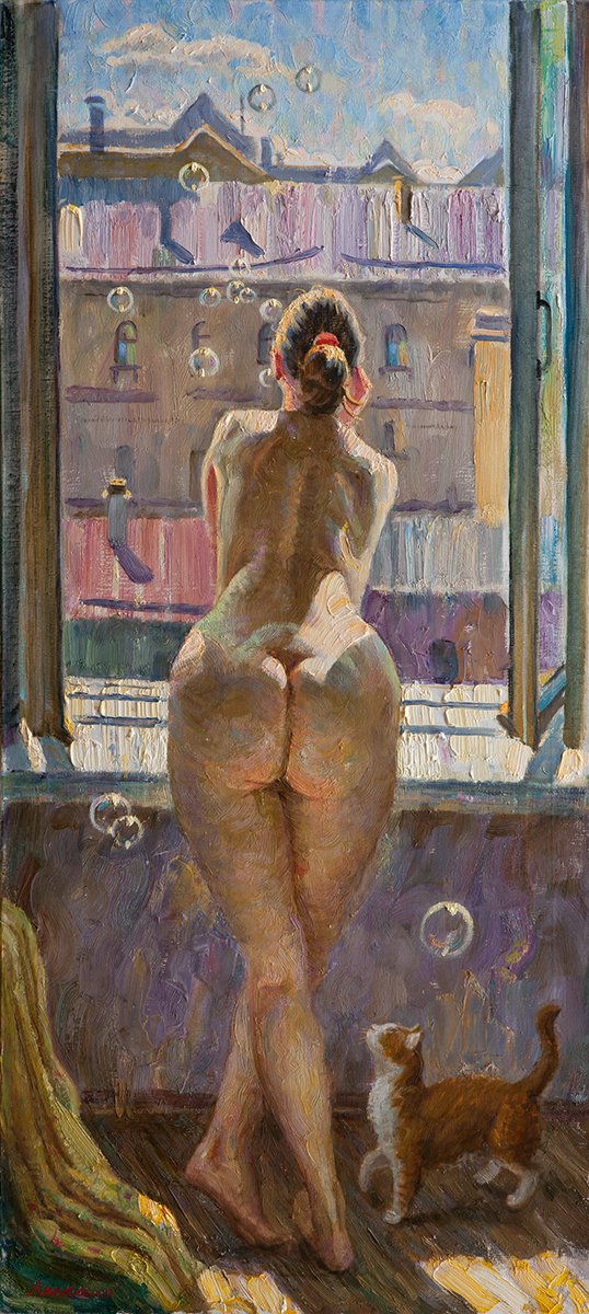 Spring Mood - Viktor Alexandrovich Lyapkalo
