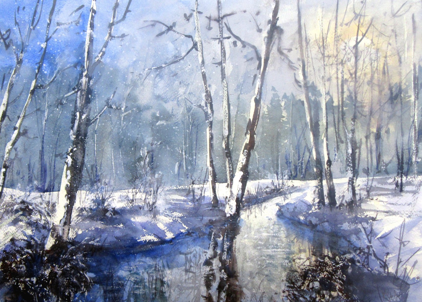 Wintersonne