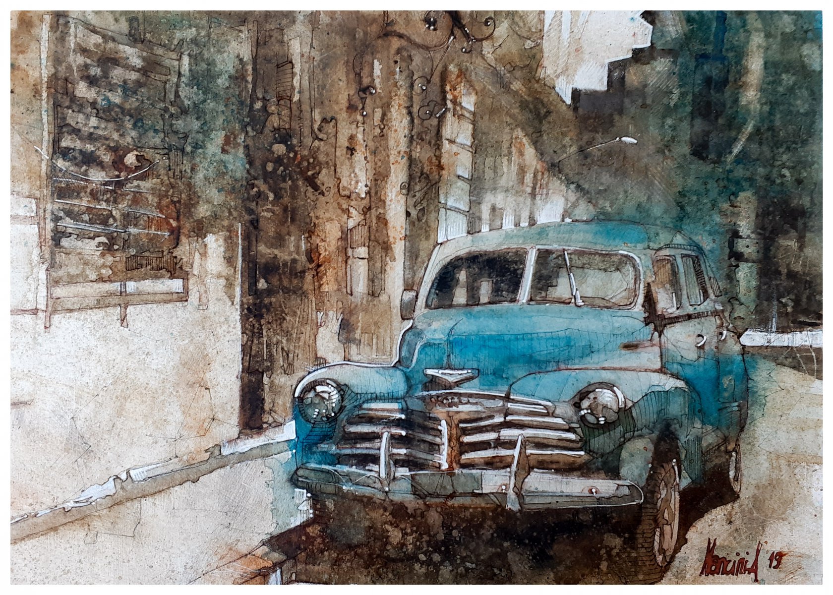 Old Car - Alberto Mancini