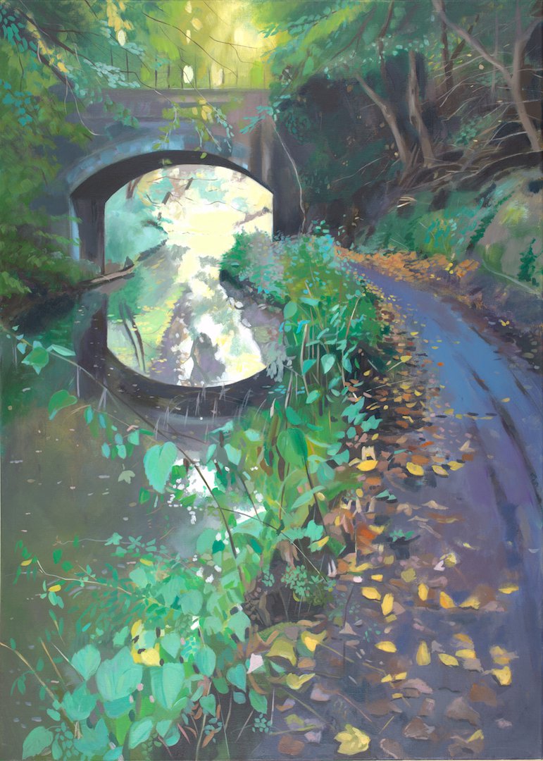 Bridge on the way to Ratho - Lesley Banks