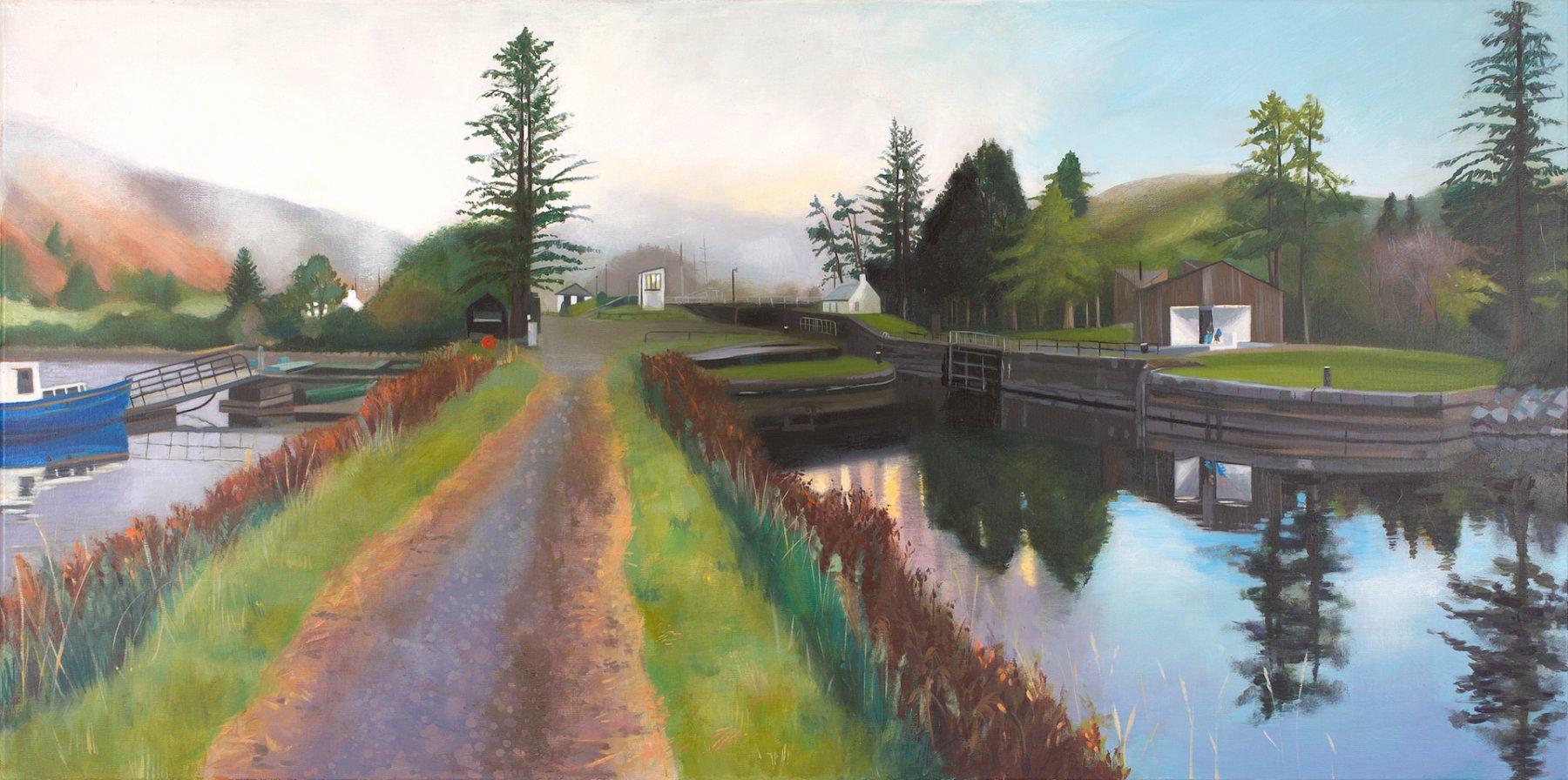Laggan Locks - Lesley Banks