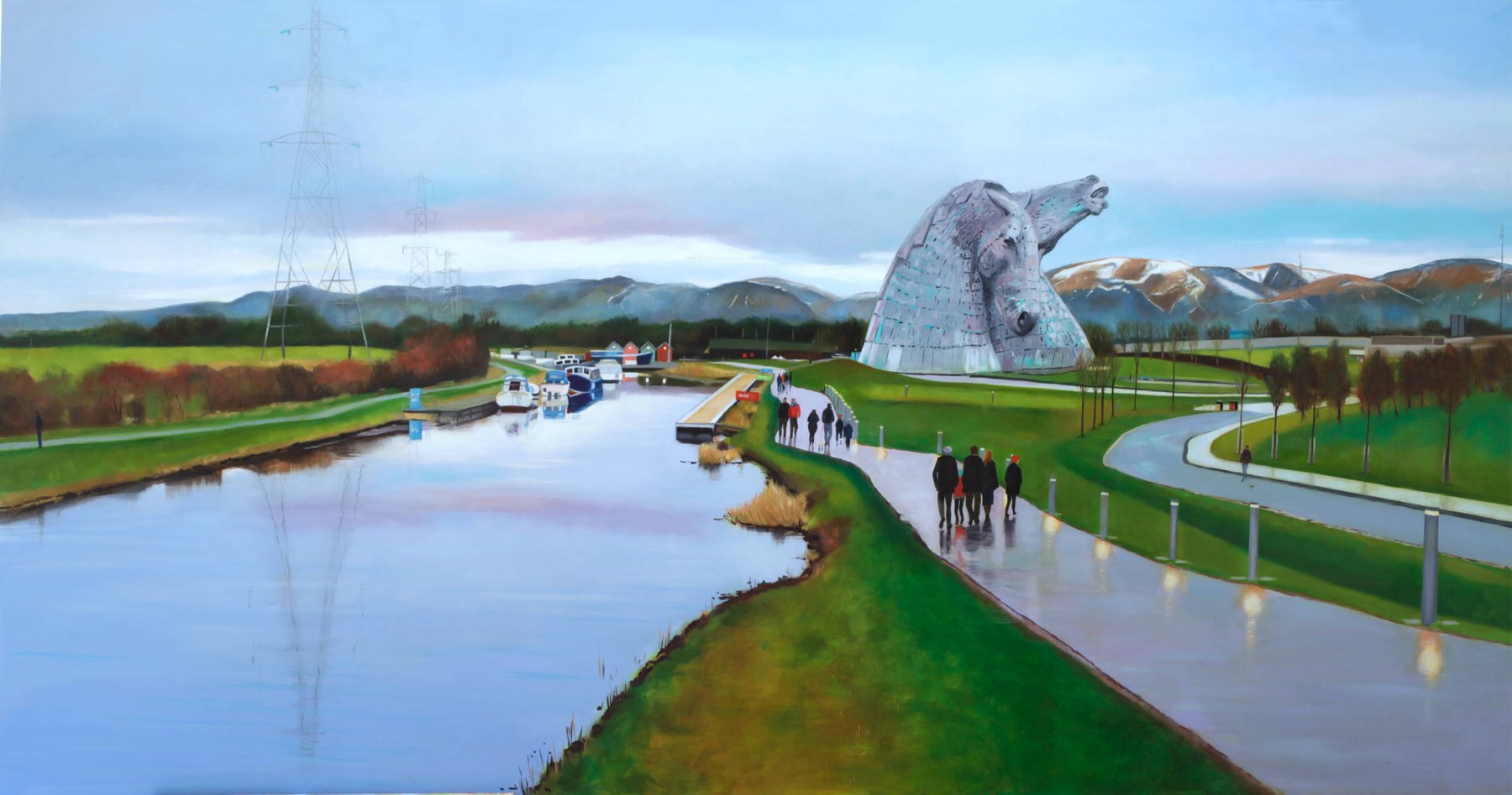 Sunday Afternoon at the Helix - Lesley Banks