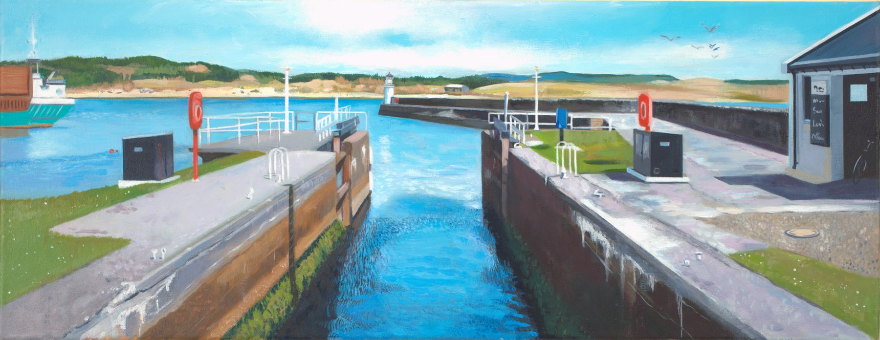 Ardishaig Sealock - Lesley Banks