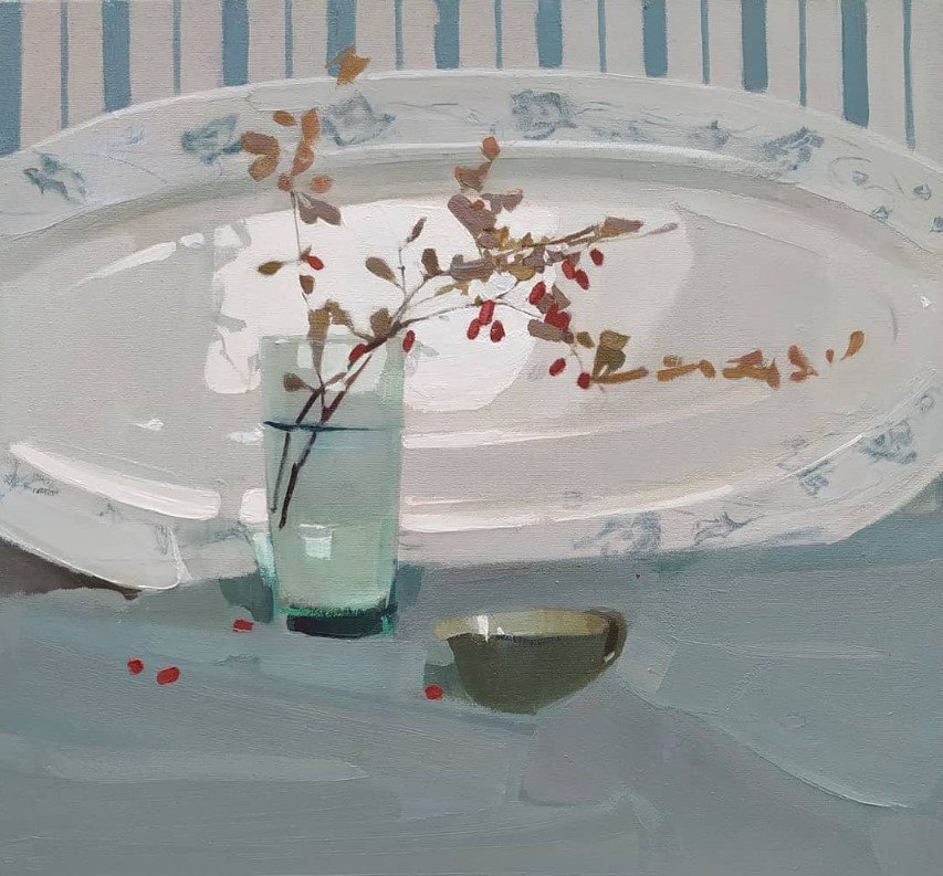 Barberry sprig - Elena Volkova Елена Волкова