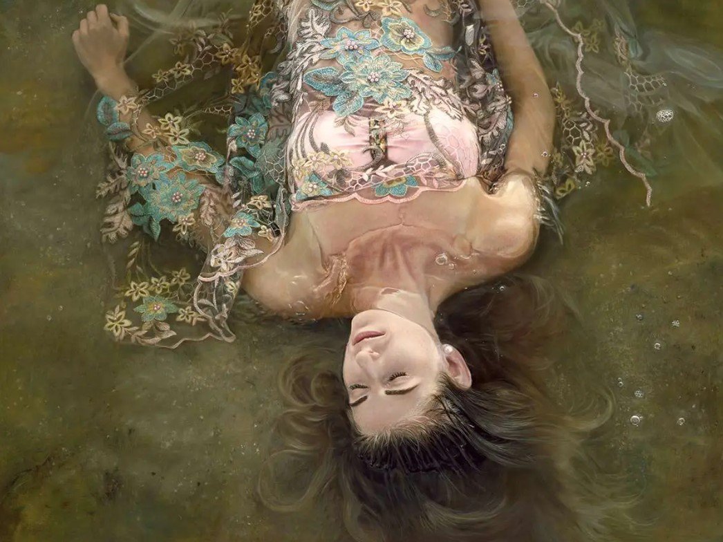 Washing Away My Sorrows IV – Floating - Marissa Oosterlee