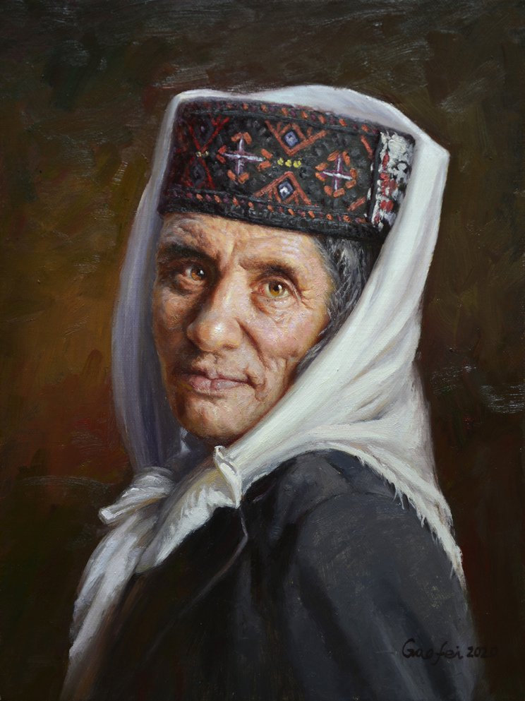 《塔吉克老人》
Tajik Old Man - 高飞 Fei Gao
