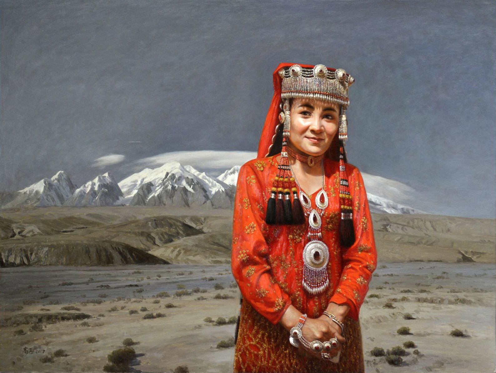 《塔吉克新娘》
Tajik Bride - 高飞 Fei Gao