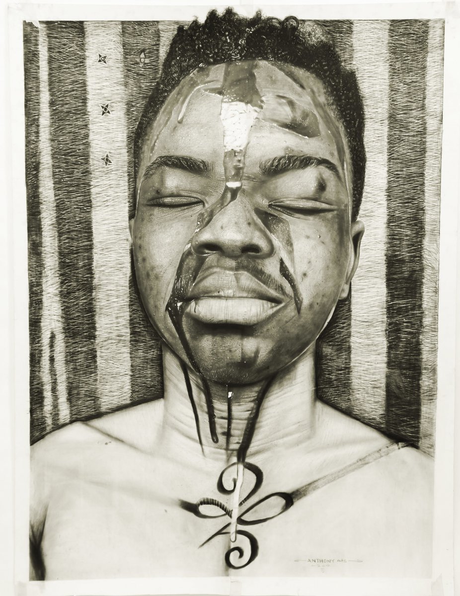 black flower - Anthony Kosiso Attah
