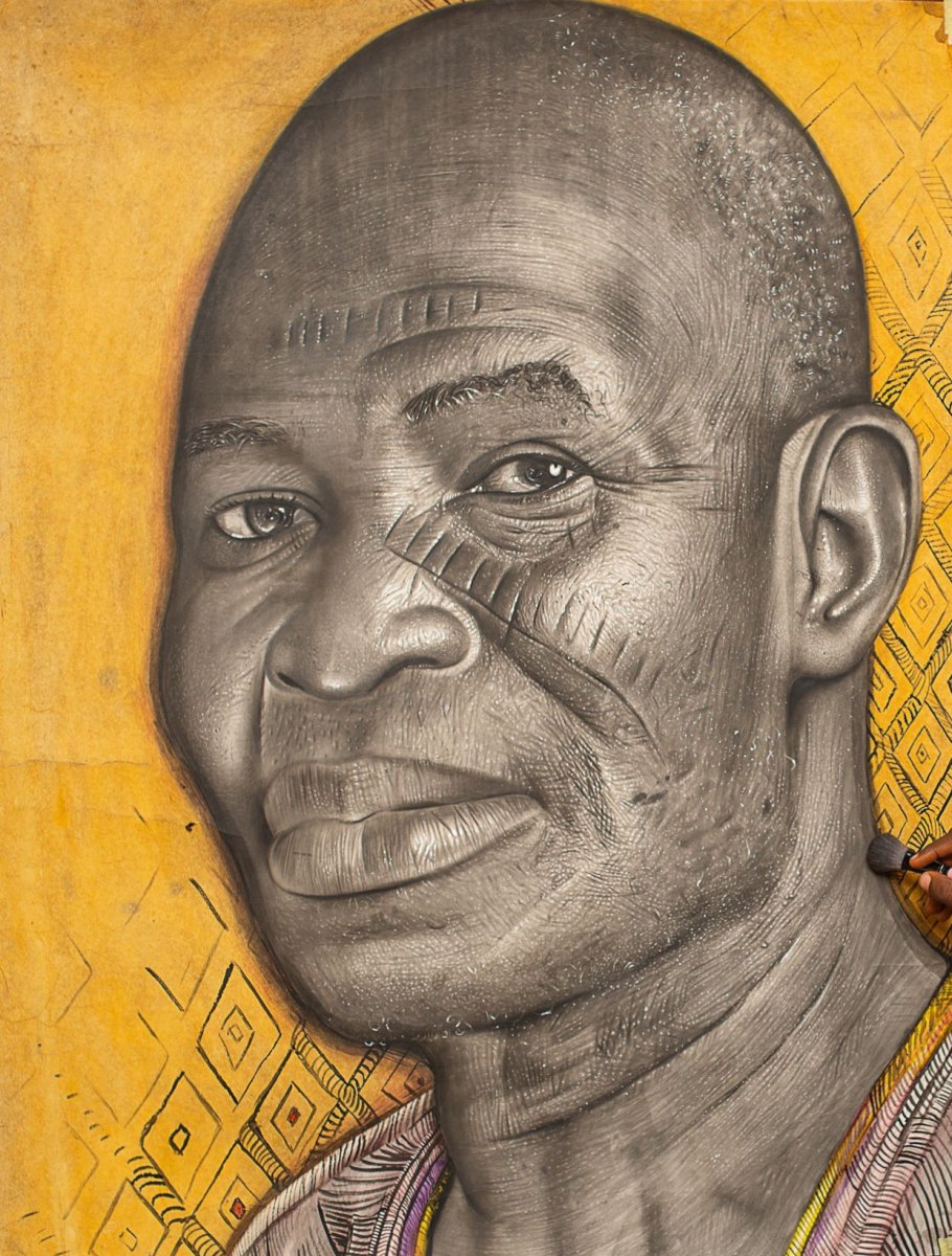 Tribal mark - Anthony Kosiso Attah