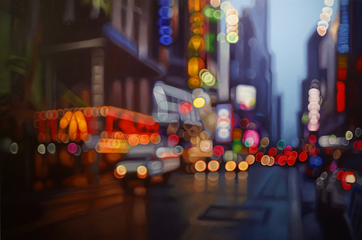 Dusk on 42nd - Philip Barlow