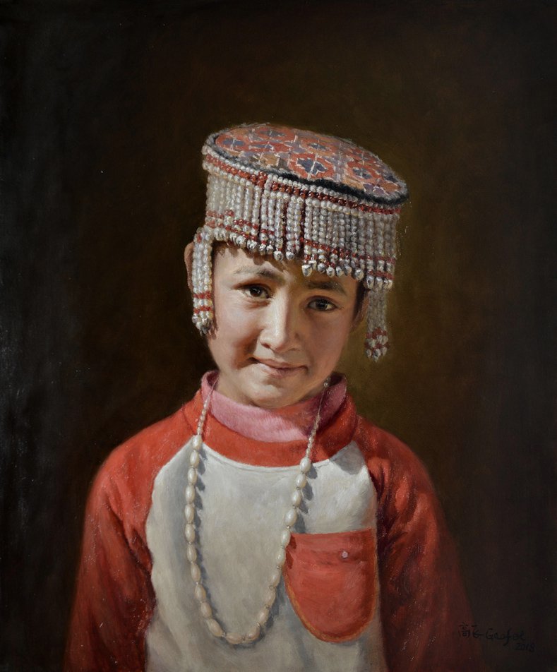 《塔吉克小女孩》
Little Tajik Girl - 高飞 Fei Gao