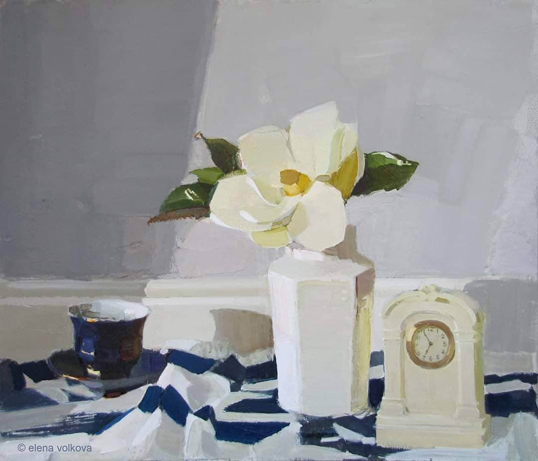 Magnolia flower - Elena Volkova Елена Волкова