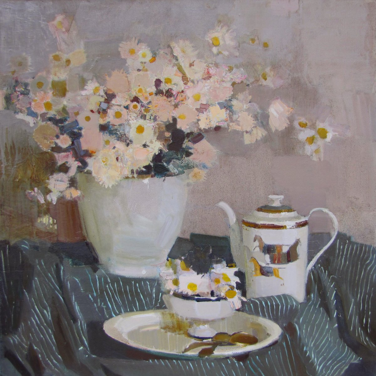 Chrysanthemums - Elena Volkova Елена Волкова