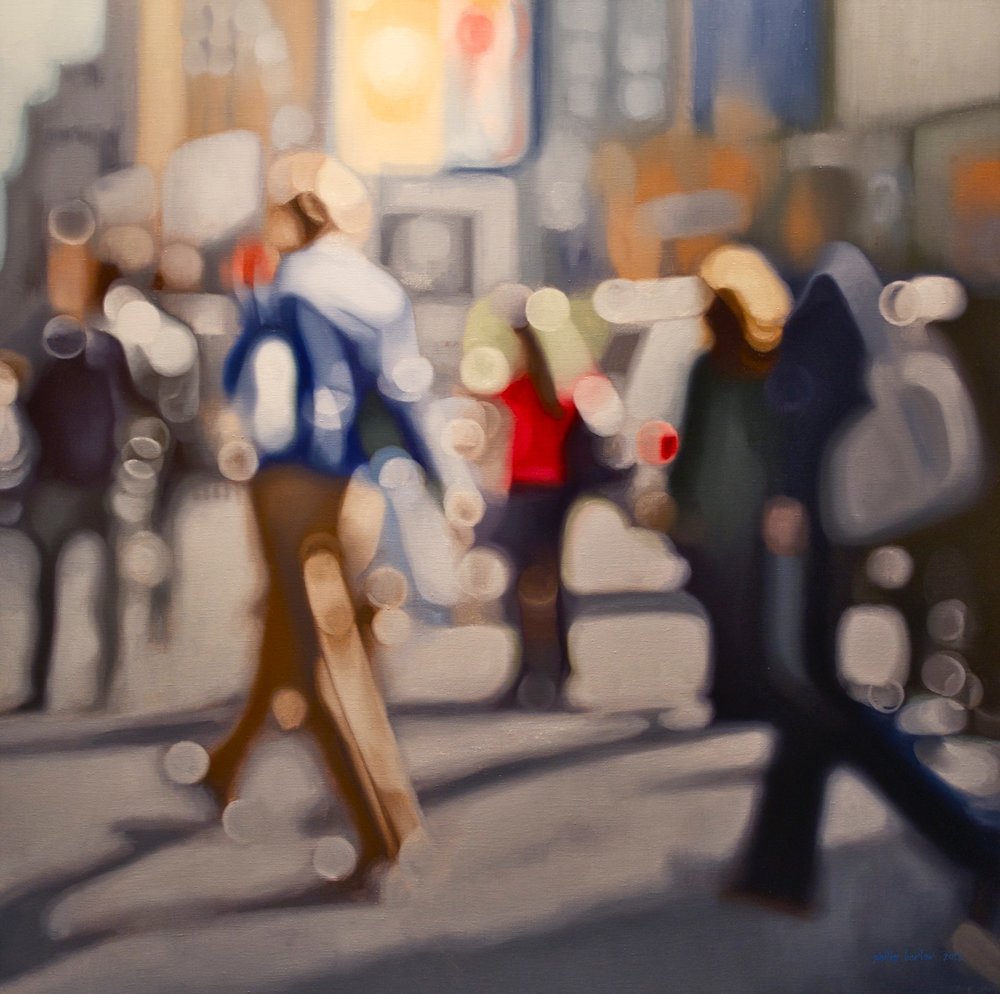 Waiting on time square - Philip Barlow