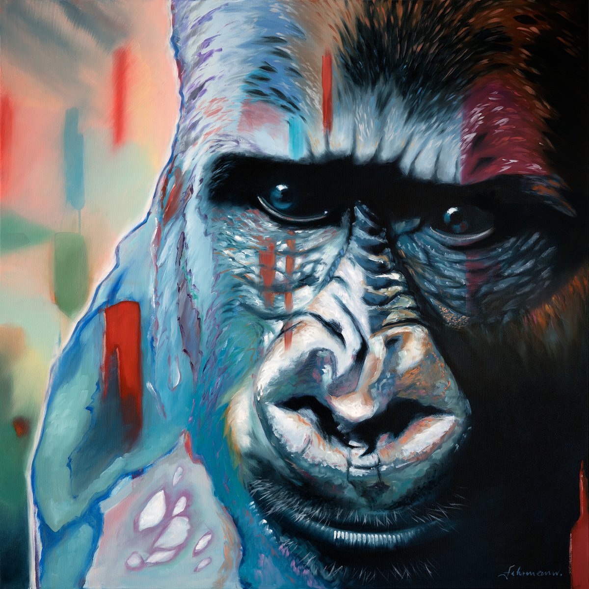„Quo vadis? Nr. 1, Gorilla - Uwe Fehrmann